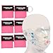 Bundle Iodine Swabs and Black CPR Mask Pink