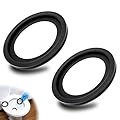 RV Toilet Seal Replacement for Dometic 300/310/320 Toilet Flush Ball Seal Rubber Gasket Kit - Replaces Part #385311658 (2 Pack)