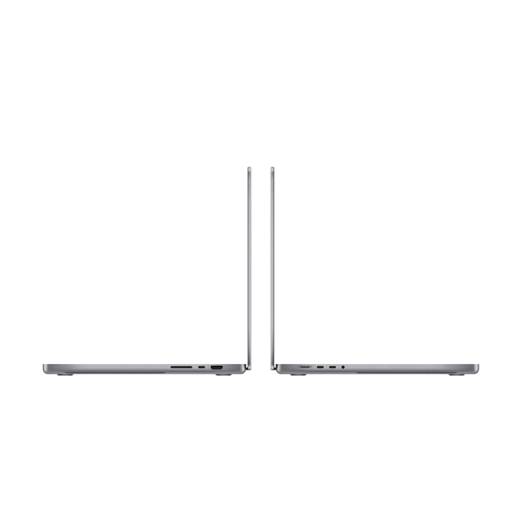 Apple MacBook Pro 2023, Chip M2 Pro con CPU 12 núcleos, GPU 19 núcleos (16-Pulgadas, 16GB de RAM, 512GB SSD de Almacenamiento) QWERTY Español Gris Espacial (Reacondicionado)