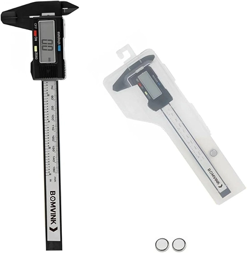 Paquímetro Digital 150mm Alta Precisão Com Tela Lcd C/Estojo