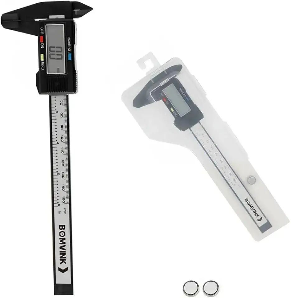 Paquímetro Digital 150mm Alta Precisão Com Tela Lcd C/Estojo