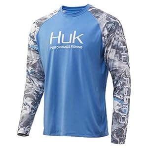 HUK Men’s Double Header Long Sleeve | Sun Protecting Fishing Shirt