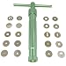 HEVERP Stainless Steel Clay Extruder Sugar Paste Extruder Cake Fondant Decorating Tool Set