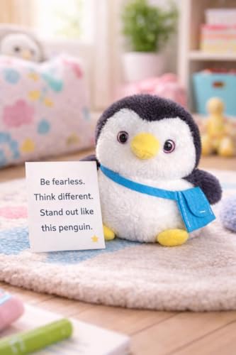 Image of SCOOBA Messenger Penguin Soft Toys with Message Card (Message Penguin)