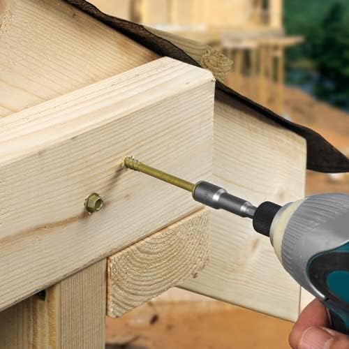 TIMCO Timber Screw - Hex Head - Exterior Green - 6.7 x 125 - Box of 50 - Image 4