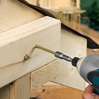 TIMCO 150IN Index Hex Head Timber Screw 6.7x150 - Organic Green (Box of 50)