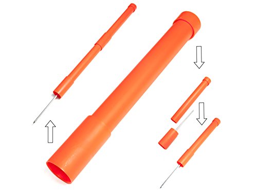 Mystique Markierstab (Einweisestab) neon orange im Set 3Stk.