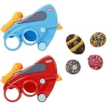 Little Tikes Mighty Blasters Sling Blaster 2-Pack with Two Toy Wrist Launchers and 4 Soft Power Pods for Kids Ages 3 Years and Up