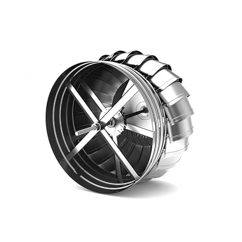 Ventilateur de toit rotatif rond et chapeau de cheminée anti-condensation inox