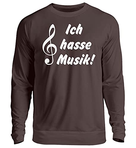 Pull marron L unisexe mode casual confortable sweat original marron