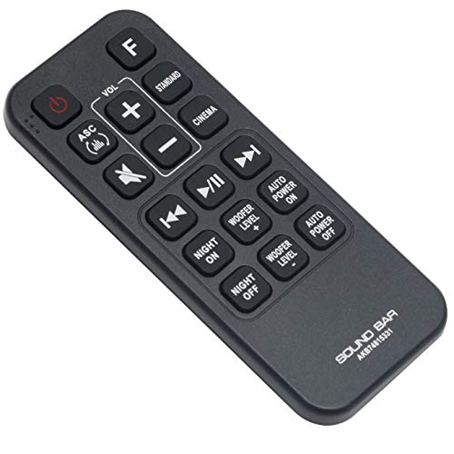 VINABTY AKB74815331 Replacement Remote Control fit for LG Soundbar Home Audio System SH3K SPH4B-W SJ3 SPJ4B-W SH4 SPH5B-W SH4D