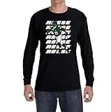 Long Sleeve New York Arvell Reese Text Pic Shirt T-Shirt Youth XL Black