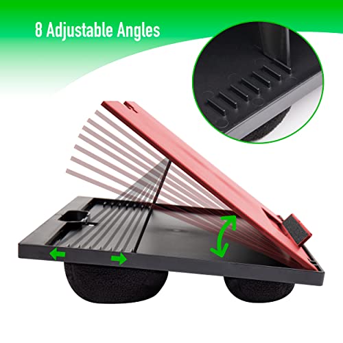 image for Mind Reader Anchor Collection, Adjustable, Portable 8 Position Lap Top