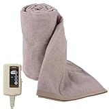 電気毛布 掛け 敷き 188×130cm ベージュ 洗える ダニ退治 スライド温度調節 VWK801H-CK