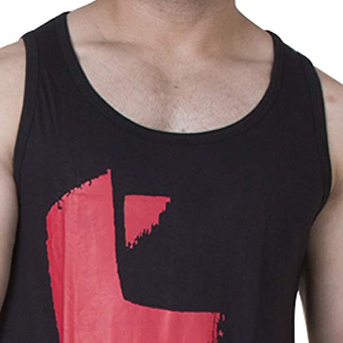 Image of Veirdo Men's Cotton Printed Regular Fit Vest