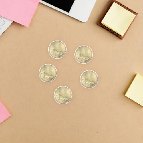 Cajas de almacenamiento transparentes para monedas protector de monedas de estuche de acrílico 100 7