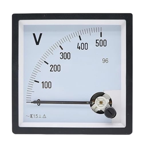 Voltmètre AC SQ-96 analogique 250V jauge de panneau 96x96 mm