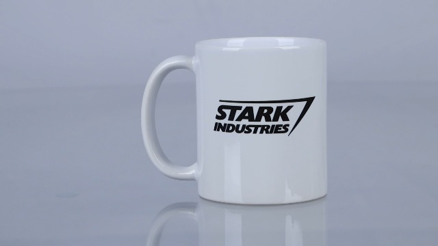 Amazon.com: Seven Times Six Marvel Stark Industries Ceramic Office