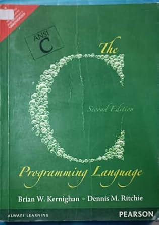 Amazon.in: Buy The C Programming Language (2nd Edition) Book Online at ...