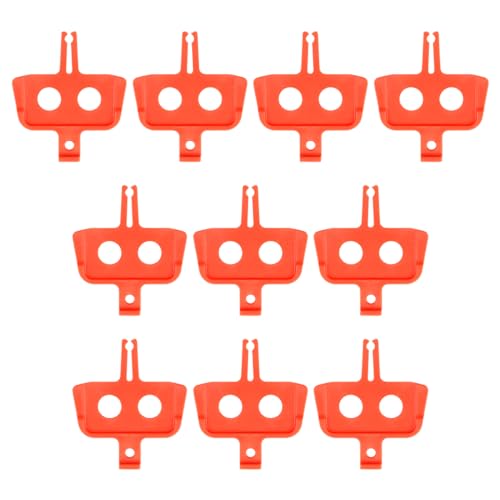 GLADFRESIT Bicycle Brake Spacer 10PCS Brake Gasket for Bicycle Bike Oil Disc Brake Protector Plastic Disc Brake Pads Bicycle Accessories for Mountain Bicycle Road Bike Cycling