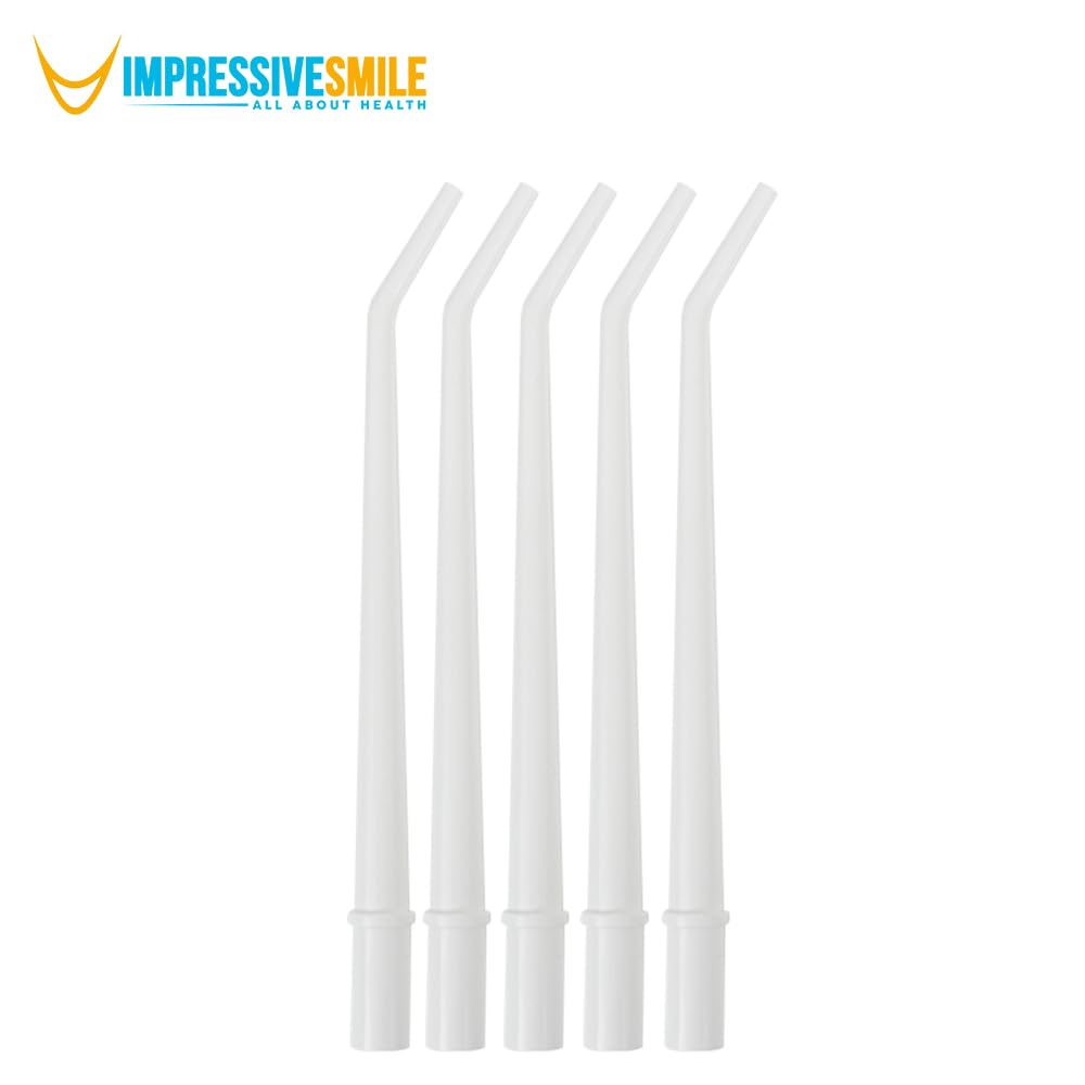 100 Dental Surgical Aspirator White Suction Tips, 1/8 Inch Diameter, 4 Bags of 25 Tips