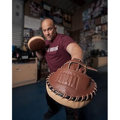 TITLE Boxing Retro Old School Punch Mitts