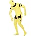 Smiffy's Men's Second Skin Suit Crash Dummy Costume