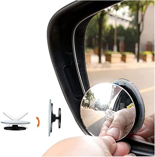 2PCS Blind Spot Car Mirror-360°Wide Angle Side Applicable to Various Models Blindspot Blindspot Mirror Automotive Exterior Car Accessories for Men Women