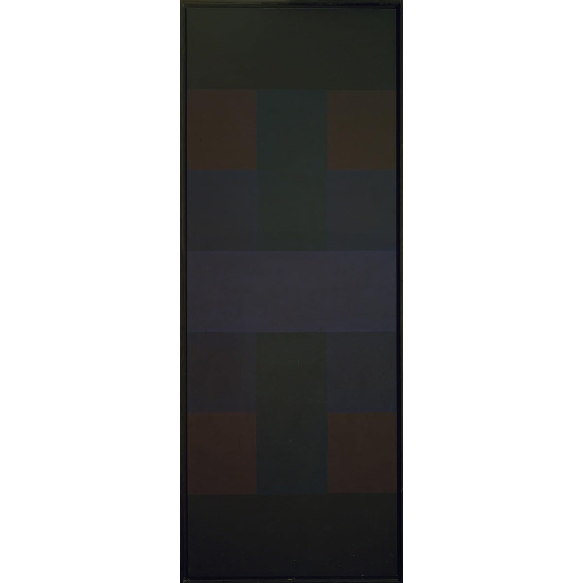 Peinture abstraite Ad Reinhardt impression toile haute définition - 2