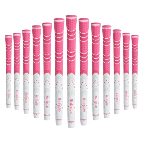 Mile High Life Jumbo Golf Grips In Pink