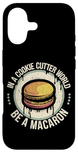 uIn A Cookie Cutter World Be A Macaronv킢XC[cfUC X}zP[X iPhone 17 p