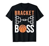 Bracket Boss – Funny College Basketball Tournament T-Shirt