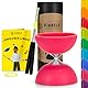 Diabolo Freizeitsport Jonglier-Set Basic (pink) - Diabolo mit Aluminium-Handsticks, Ersatzschnur, Anleitung. Perfekt für Kinder, Einsteiger & Anfänger