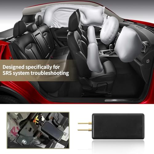 GVSS 8 Pièces Leurre Airbag Noir, Simulateur Airbag de Voiture,Leurre pour Airbag,Simulateur Airbag,Resistances d'Airbag de Voiture,Simulateur D'airbag,Outil de Détection des Problèmes SRS – vue 4