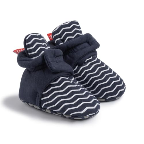 Ctreela Newborn Baby Boy Girl Booties Infant Slippers Socks Shoe Non Skid Gripper Toddler First Walkers Ankle Crib Shoes2