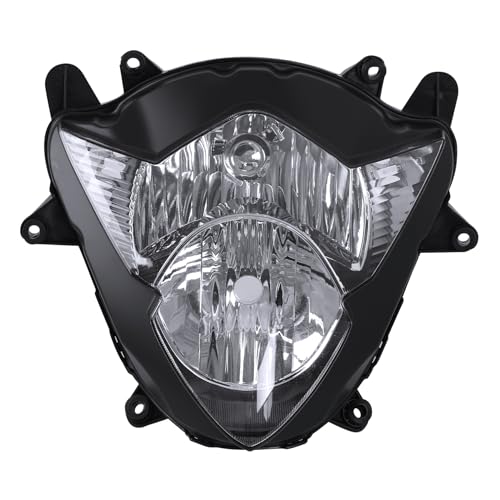 TCT-MOTORPARTS Black Front Headlight HeadLamp Fit For Suzuki GSX-R 1000 GSXR 1000 2005-2006