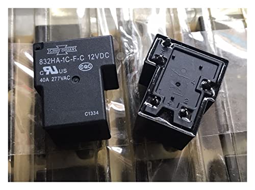 Relais de puissance 12VDC 40A 832HA-1A-FC pour circuit imprimé automobile