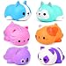 FLY2SKY 6PCS Jumbo Squishies Slow Rising Squishies Animal Newest Cat Squishy Toys Party Favors Goodies Bags Class Prize Scented & Kawaii Squishys Stress Relief Toys for Adults