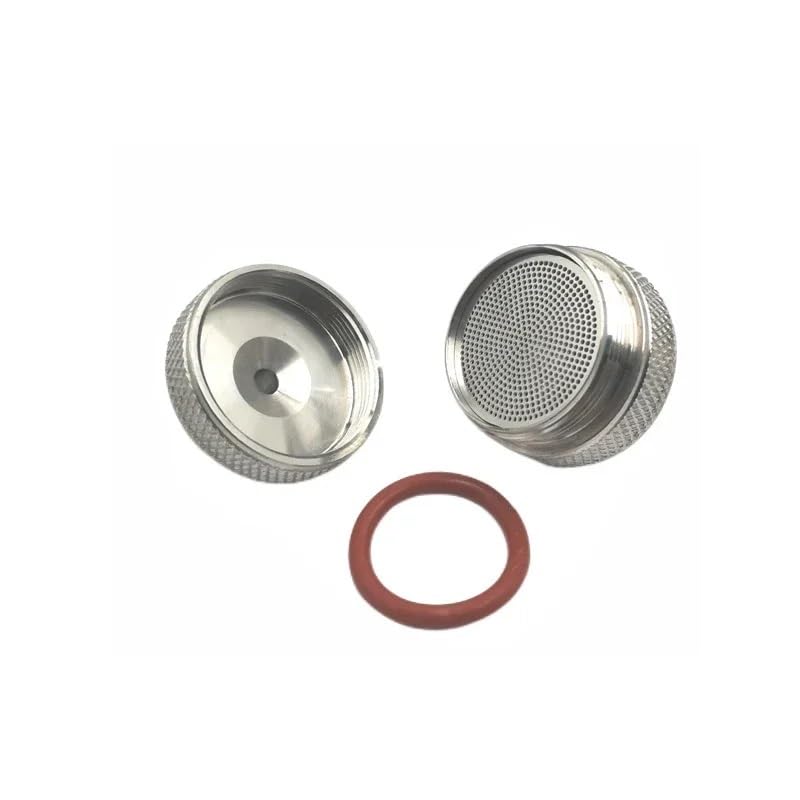 Soporte de filtro, soporte microinyector laboratorio 13 25 50 mm, cabezal inyector desmontable acero inoxidable, reemplazable sello PTFE(13mm)(13mm)