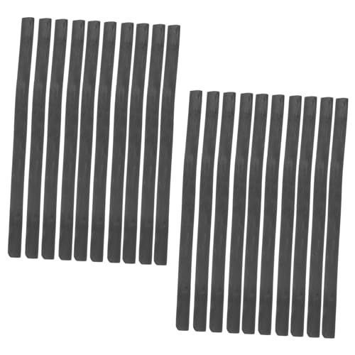 Gogogmee 20pcs Willow Charcoal Sticks for Teens Adults Compressed Drawing Pencils Light Weight Easy to Use Anytime Anywhere