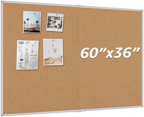 MaxGear Large Cork Bulletin Board 60