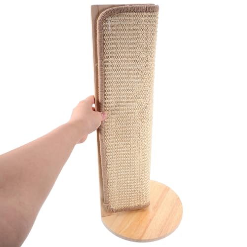 Rascador para gatos de sisal natural TINEASUR, protector de esquinas decorativo para el hogar 4