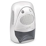 Ivation Powerful Mid-Size Thermo-Electric Dehumidifier - Quietly Gathers Up to 20oz. of Water per Day - For Spaces Up to 2,200 Cubic Feet