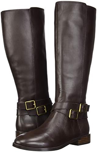 Aerosoles Women's Julia Equestrian Boot, Brown Leather, 5.5 M US | Image 6