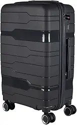 Mala de Viagem Media 23kg em Polipropileno 4 rodas 360 - AeroMalas Veneza (Grafite)