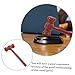 GRIRIW Judge Hammer Shot Wooden Mallets for Cosplay Costumes Clothes Wood Gavel Wood Gavel for Meetings Wooden Plaything Costume Accessory Mallet Prop