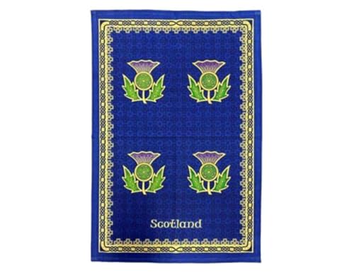 Royal-Tara-Cotton-Thistle-Tea-Towel-Scottish-Blue-Print-Scotland-Symbol-Kitchen-Souvenirs-Kitchenware-Drying-Cloth-Housewarming-Decorative-Gift-W-1771-x-H-2637 Royal Tara Cotton Thistle Tea Towel Scottish Blue Print Scotland Symbol Kitchen Souvenirs Kitchenware Drying Cloth Housewarming Decorative Gift W 1771 x H 2637
