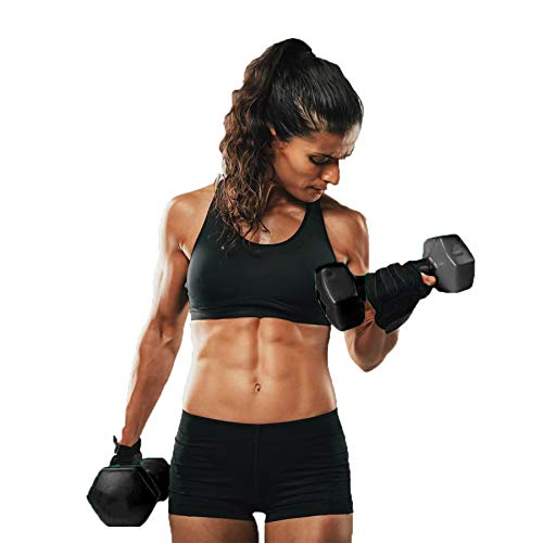 Par Halter Sextavado Emborrachado 7kg Bravus Sport