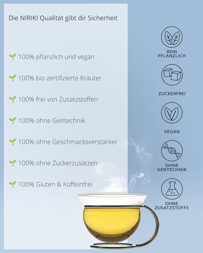 BIO Frauen-Tee mit Mönchspfeffer – 30 Teebeutel – Premium Manufakturtee aus Deutschland – PMS-Kräutertee – Frauentee für den Zyklus/Periode