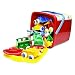 Viking Vehicles & Boats Bucket Set - 15 Piece Assortment of 4" Primary Color Cars, Trucks and Boats